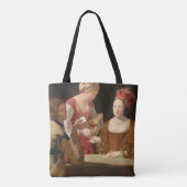 De kat met de lui van de lul, La Tour Tote Bag (Achterkant)