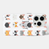 De kat miauw gepersonaliseerd Case-Mate iPhone case (Achterkant (horizontaal))