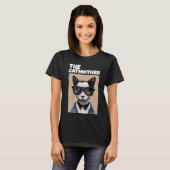 DE KAT MOEDER MOEDER T-SHIRT T-SHIRTS (Voorkant volledig)
