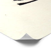 De kat poster (Hoek)