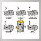 De kat poster (Voorkant)