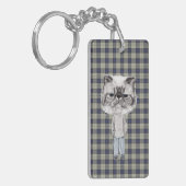de kat sleutelhanger (Voorkant Links)