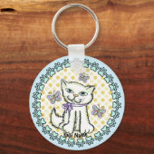 De kat sleutelhanger (Voorkant)