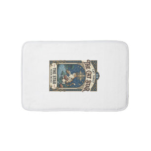 De Kat Ster Kat Tarotkaart Major Arcana Vintage V Badmat