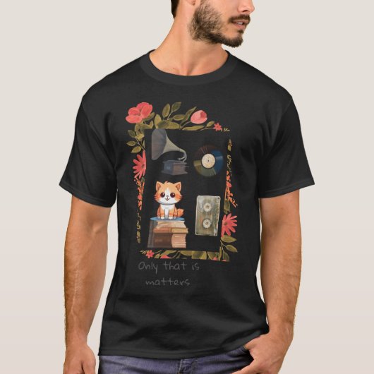 De kat t-shirt (Voorkant)
