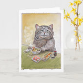 De Kat Tempura Udon van sushi Kaart (Gele Bloem)