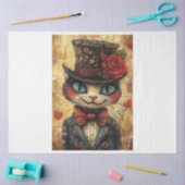 De kat tissuepapier (Craft)