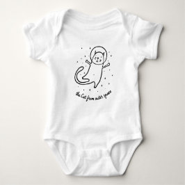 De Kat Uit De Buitenruimte Schattige Astronaut Kit Romper