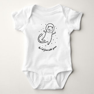 De Kat Uit De Buitenruimte Schattige Astronaut Kit Romper
