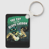 De Kat uit de Zwarte Lagune Sleutelhanger (Achterkant)