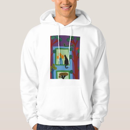 De kat van Askew Crescent 2008 Hoodie (Voorkant)