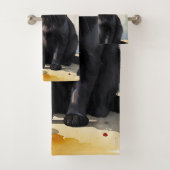 De kat van de alchemist bad handdoek (Insitu)