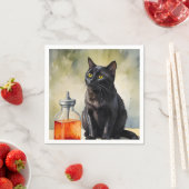 De kat van de alchemist servet (Insitu)