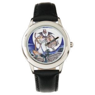 De kat van de bak en de oppas horloge