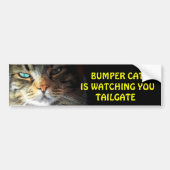De Kat van de bumper let op LAADKLEP 2 Bumpersticker (Voorkant)
