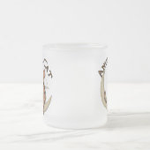 De Kat van de engel Matglas Koffiemok (Center)