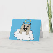 De Kat van de engel op Wolk Kaart (Voorkant)