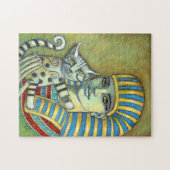 De kat van de farao legpuzzel (Horizontaal)