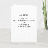 De Kat van de Joker van Jongg Notecard van Mah Kaart (Achterkant)