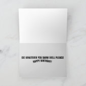 DE KAT VAN DE KAT BIRTHDAY KAARTEN, HEB EEN KAT BI KAART (Binnen)