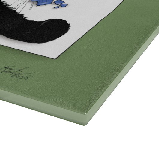 De kat van de kunstenaar snijplank (Hoek)