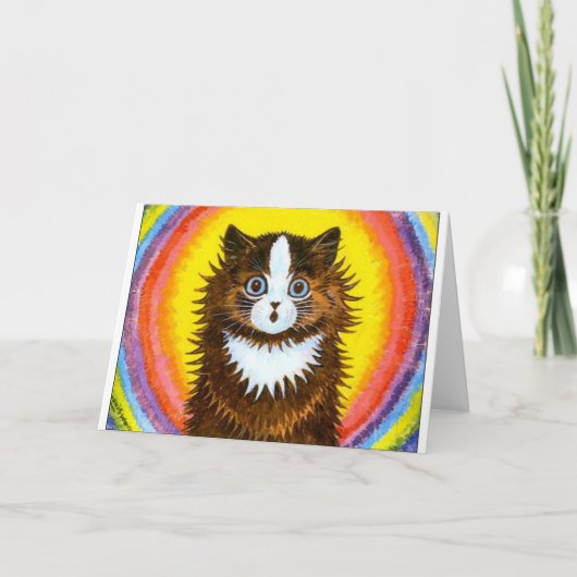 De Kat van de regenboog Kaart (Voorkant)