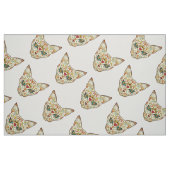 De Kat van de Schedel van de suiker - het Ontwerp Stof (Fat Quarter)