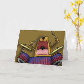 De Kat van de slagwerker Kaart (Gele Bloem)