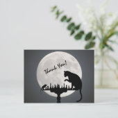 De Kat van de volle maan en het Spel van het Briefkaart (Staand voorkant)