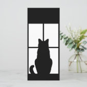 De Kat van het venster klikt om aan te passen krij (Staand voorkant)