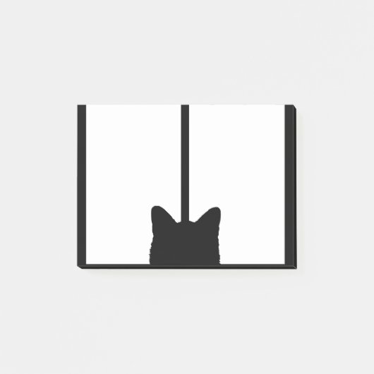 De Kat van het venster klikt om de Achtergrond van Post-it® Notes (Voorkant)