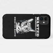 De kat van Schrödinger dood of levend gezocht Case-Mate iPhone Case (Achterkant (horizontaal))