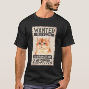 De Kat van Schrödinger Gezocht Dood & Levend Kat T-shirt