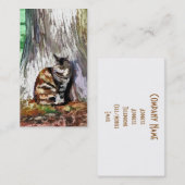 DE KAT VISITEKAARTJE (Voorkant / Achterkant)