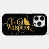 De kat Whisperer Case-Mate iPhone Case (Achterkant (horizontaal))