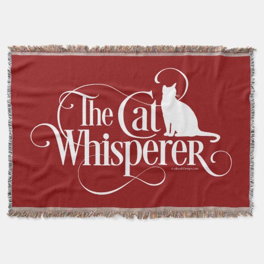 De kat Whisperer Deken (Voorkant)