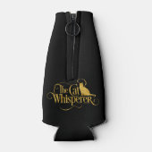 De kat Whisperer Flesjeskoeler (Achterkant)