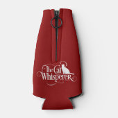 De kat Whisperer Flesjeskoeler (Achterkant)