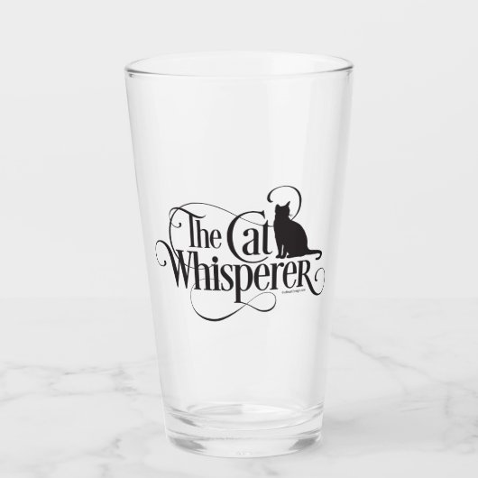 De kat Whisperer Glas (Voorkant)
