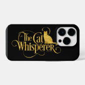 De kat Whisperer iPhone Hoesje (Achterkant horizontaal)