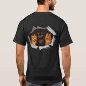 De kat Whisperer T-shirt (Achterkant)