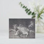 De katfamilie briefkaart (Staand voorkant)