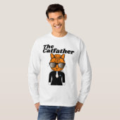 DE KATFATHER KAT DAD T-shirts (Voorkant volledig)