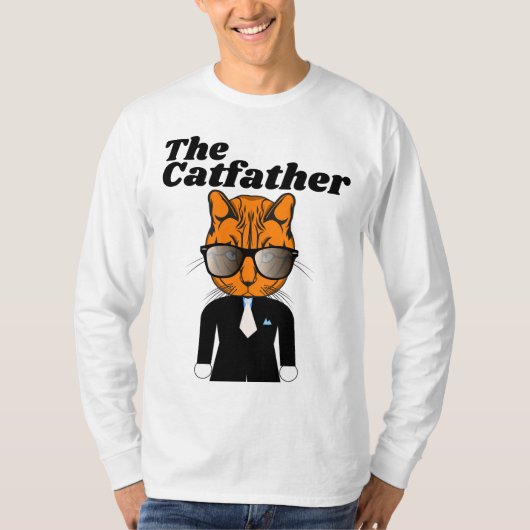 DE KATFATHER KAT DAD T-shirts (Voorkant)