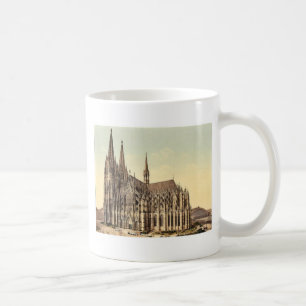De kathedraal, de zijkant, Keulen, de Rijn, Duitsl Koffiemok