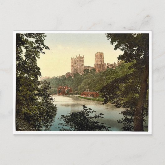 De kathedraal, Durham, Engeland, zeldzame Photochr Briefkaart (Voorkant)