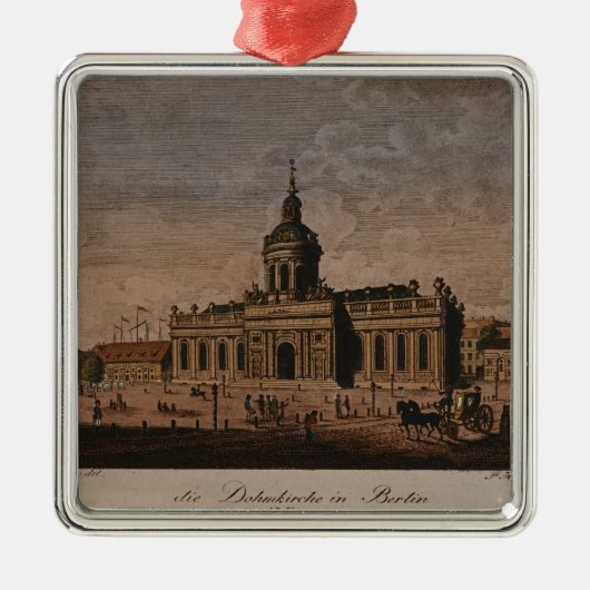 De kathedraal in Berlijn Metalen Ornament (Voorkant)