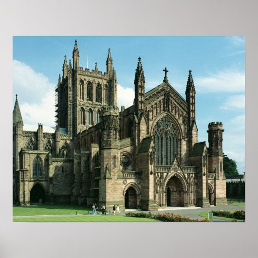 De kathedraal-kerk van de verouderde maagd Maria e Poster (Voorkant)