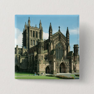 De kathedraal-kerk van de verouderde maagd Maria e Vierkante Button 5,1 Cm