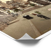 De kathedraal, Luzerne,  foto van Zwitserland Poster (Hoek)